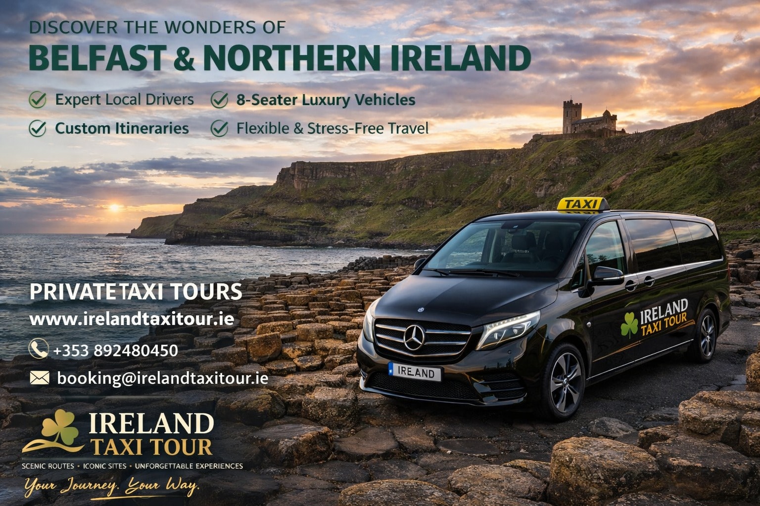 Explore Ireland & Northern Ireland in Comfort